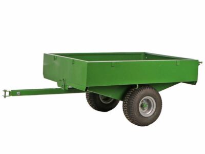 Francini FQ6 - Anhänger für Traktor aus Stahl - 150x110(h 25 cm) – Bild 5