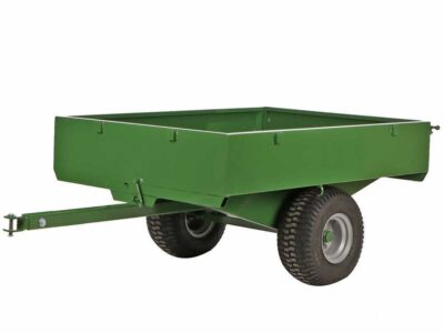 Francini FQ6 - Anhänger für Traktor aus Stahl - 150x110(h 25 cm) – Bild 6