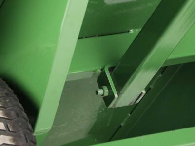Francini FQ6 - Anhänger für Traktor aus Stahl - 150x110(h 25 cm) – Bild 11