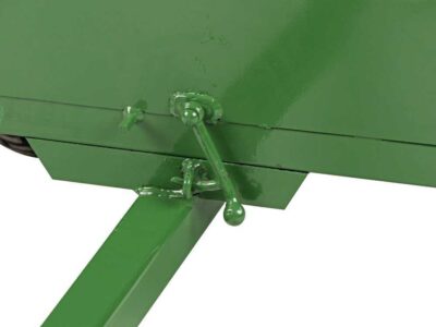 Francini FQ6 - Anhänger für Traktor aus Stahl - 150x110(h 25 cm) – Bild 12