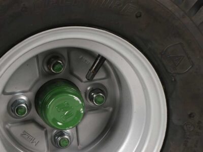 Francini FQ6 - Anhänger für Traktor aus Stahl - 150x110(h 25 cm) – Bild 13