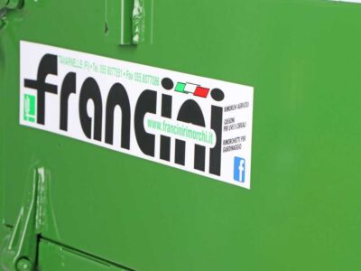 Francini FQ6 - Anhänger für Traktor aus Stahl - 150x110(h 25 cm) – Bild 16