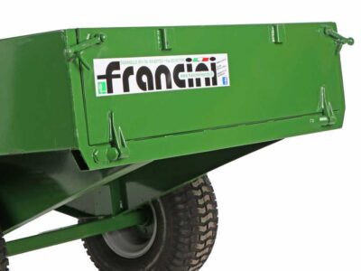 Francini FQ6 - Anhänger für Traktor aus Stahl - 150x110(h 25 cm) – Bild 19
