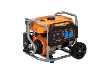 Generator VGP 3300 S – Benzin Stromgenerator 3 kW mit AVR-Regelung & 15 l Tank für bis zu 15 h Laufzeit - VI-055116