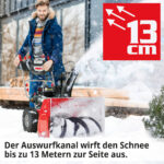 Schneefräse Benzin HECHT 9661 SE