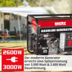 Stromgenerator Benzin HECHT GG 3300