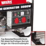 Stromgenerator Benzin HECHT GG 3300