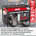 Stromgenerator Benzin HECHT GG 3300
