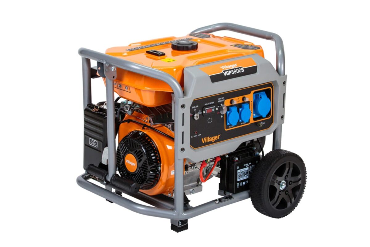 VGP 5900 S – Stromgenerator 5,4 kW mit Elektrostart, AVR & 25 l Tank - VI-055117