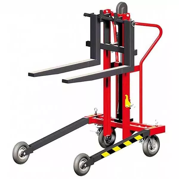 a1 Geländestapler für Halbpaletten – Max. Hubhöhe 840 mm – Max. Tragfähigkeit 250 kg – Bild 1
