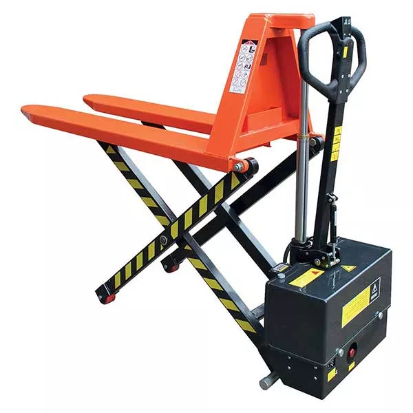 e1 Elektrischer Hochhubwagen – Für breite Paletten – Max. Tragfähigkeit 1500 kg – Bild 1