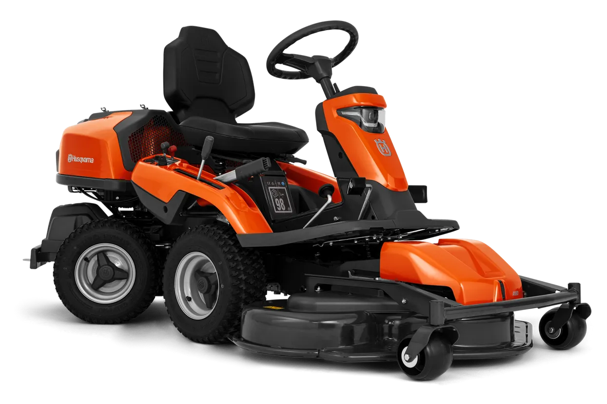 e1-2.webp Thermischer Rasenmähertraktor HUSQVARNA R 316TX AWD – Bild 1