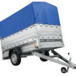 Autotransportanhänger 230×125 UNITRAILER FORCE 230 KIPP mit BIS-Seitenwänden, H-800-Rahmen