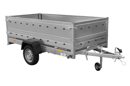 B Führerschein Anhänger GARDEN TRAILER 264 KIPP mit Bordwandaufsatz und Stützrad