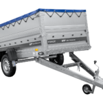 Leichter Anhänger 264×125 UNITRAILER FORCE 264 KIPP mit BIS-Seitenwänden, H-0-Rahmen