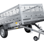 Trailer Anhänger GARDEN TRAILER 264 KIPP mit Gitteraufsatz und Stützrad