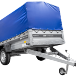 Ungebremster Anhänger 264×125 UNITRAILER FORCE 264 KIPP mit H-800 Spriegel