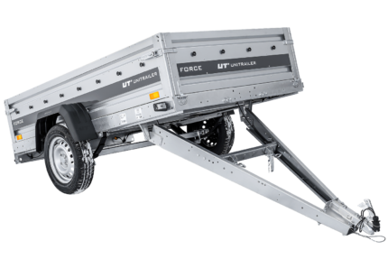 Ungebremster Anhänger mit Blattfedern 230×125 UNITRAILER FORCE 230/R KIPP