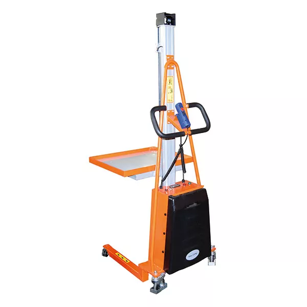o1 Halbelektrischer Stapler – Max. Hubhöhe 1700 mm – Max. Tragfähigkeit 100 kg – Bild 1
