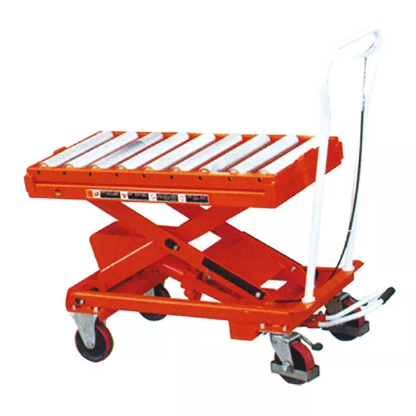 p1 Hubtisch mit Rollentisch – Max. Hubhöhe 1000 mm – Max. Tragfähigkeit 500 kg – Bild 1