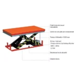 Elektrischer Hubtisch – Plattform 2000×1200 mm – Max. Tragfähigkeit 4000 kg – Bild 3